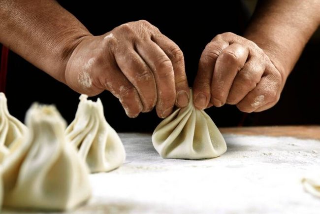 Georgisches Soulfood: Chinkali