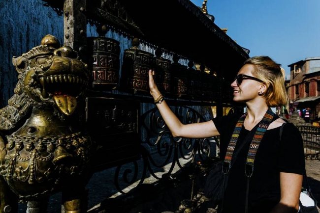 M&ouml;nche in Tibet