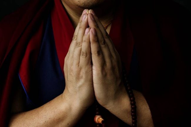 Tiibetische Gebetsfahnen