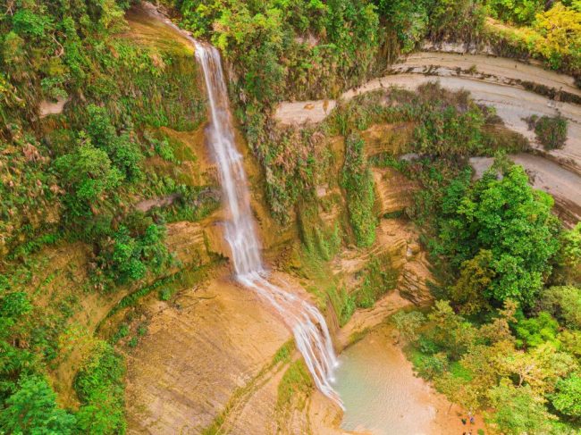 Philippinen, Bohol, Can-umantad Wasserfall