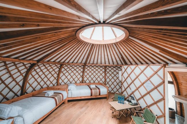 Mongolei Burd star camp