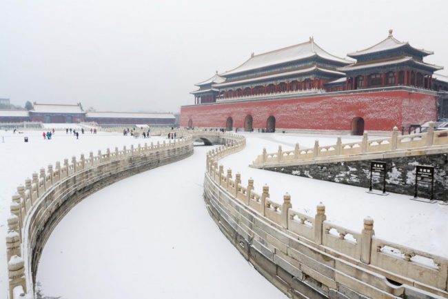 Peking im Winter