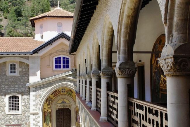 Bergdorf Lefkara auf Zypern