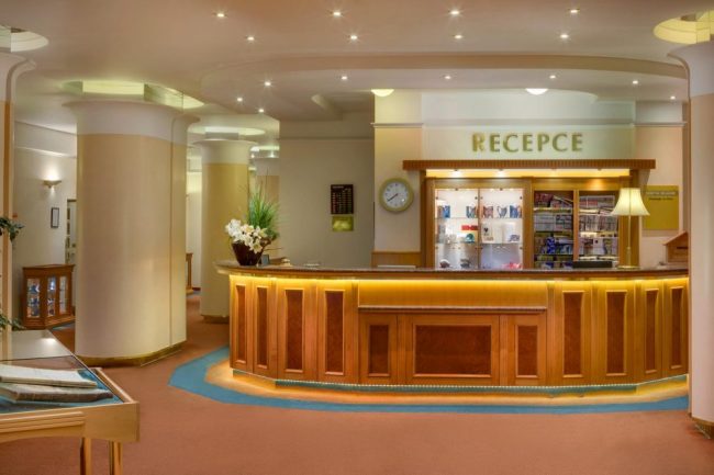 Tschechien, Marienbad, Ensana Centralni-Lazne, Rezeption