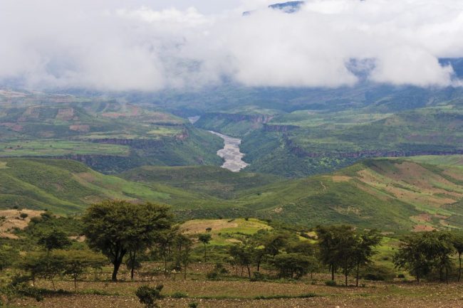 Das Rift Valley, der Gro&szlig;e Afrikanische Grabenbruch