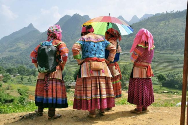 Halong-Bucht Landschaft