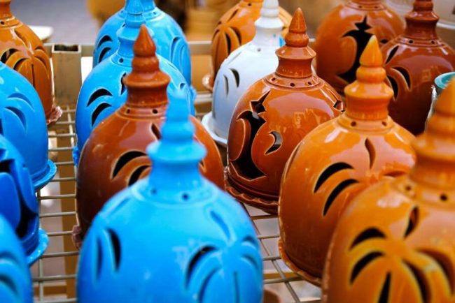 Stadtansicht am Meer