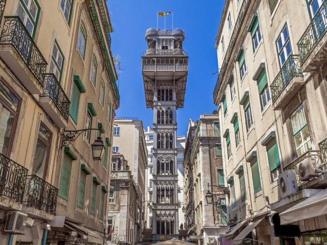 Elevador de Santa Justa, Lissabon