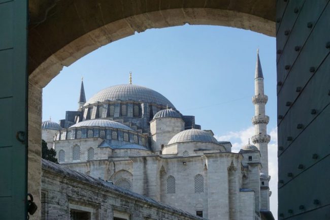 Kuppeld&auml;cher in Istanbul
