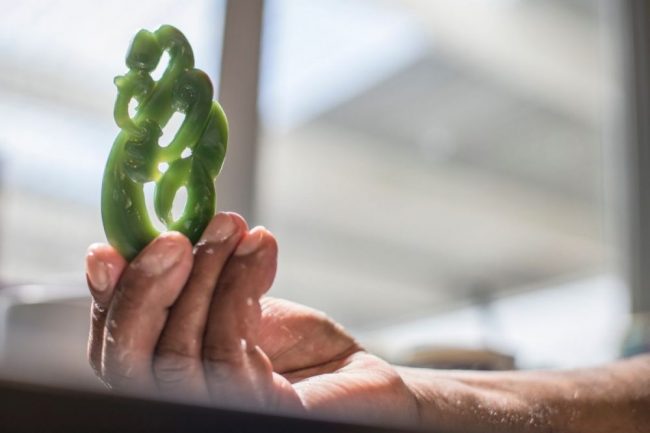 Jade-Schmuck in Hokitika