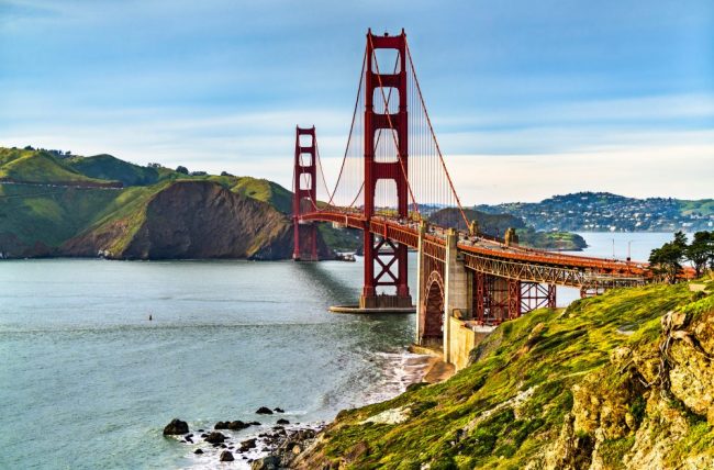 Golden Gate Bridge in San Francisco