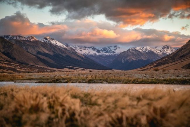 Der dramatische Lindis Pass bei Wanaka
