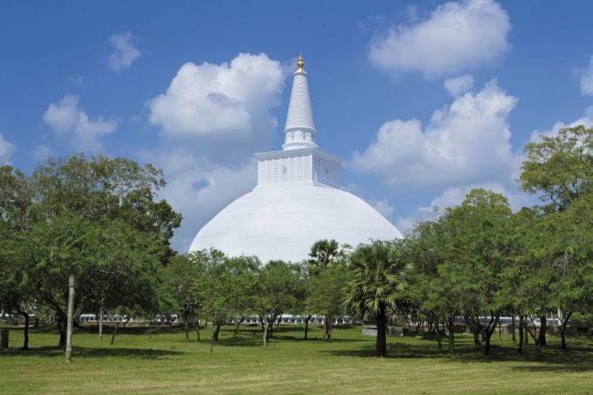 Mirisavatiya-Dagoba Stupa, Anuradhapura, Sri Lanka