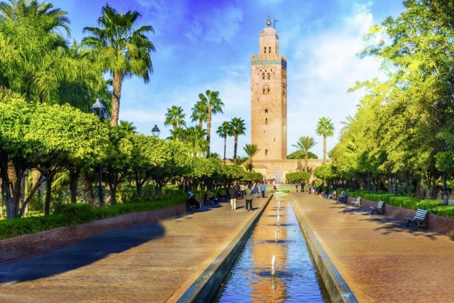 Koutoubia-Moschee in Marrakesch