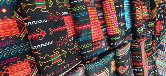 Handgewebte Textilien aus Westtimor