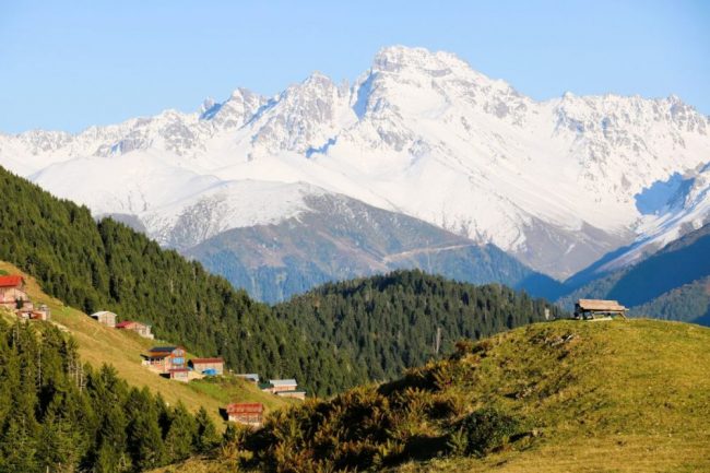 Die h&ouml;chsten Berge des Ka&ccedil;kar-Gebirges
