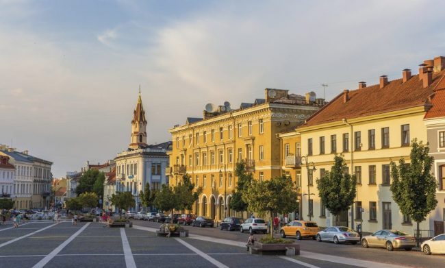 Rathausplatz in Vilnius