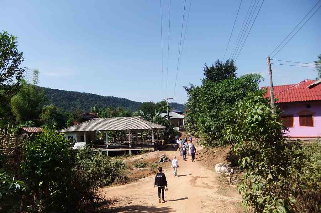 laotisches Dorf BanBagBang
