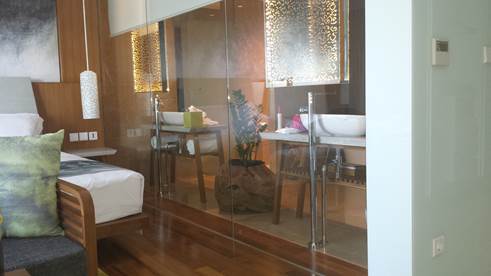 Komfortable Zimmer des Maya Sanur Hotels