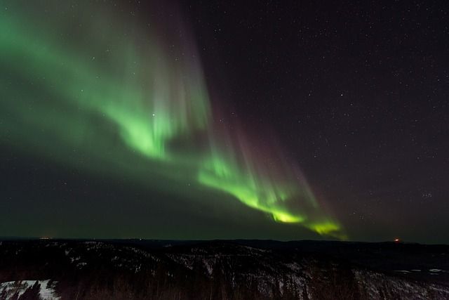 eiskalte Reiseziele, arktische Highlights - Polarlichter