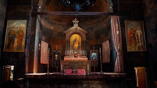 Chor Virap Kirche Altar